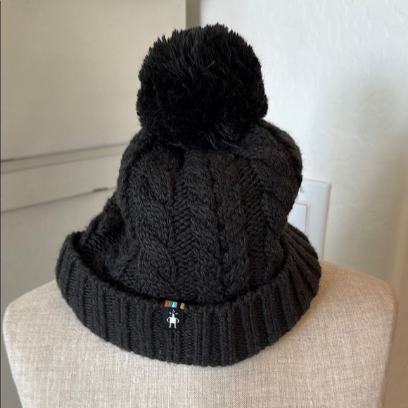 Smartwool merino wool pom pom knit beanie hat - Picture 1 of 5
